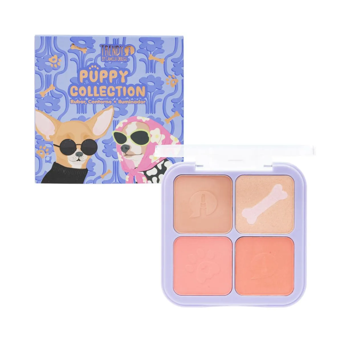 Rubor e Iluminador Puppy Collection